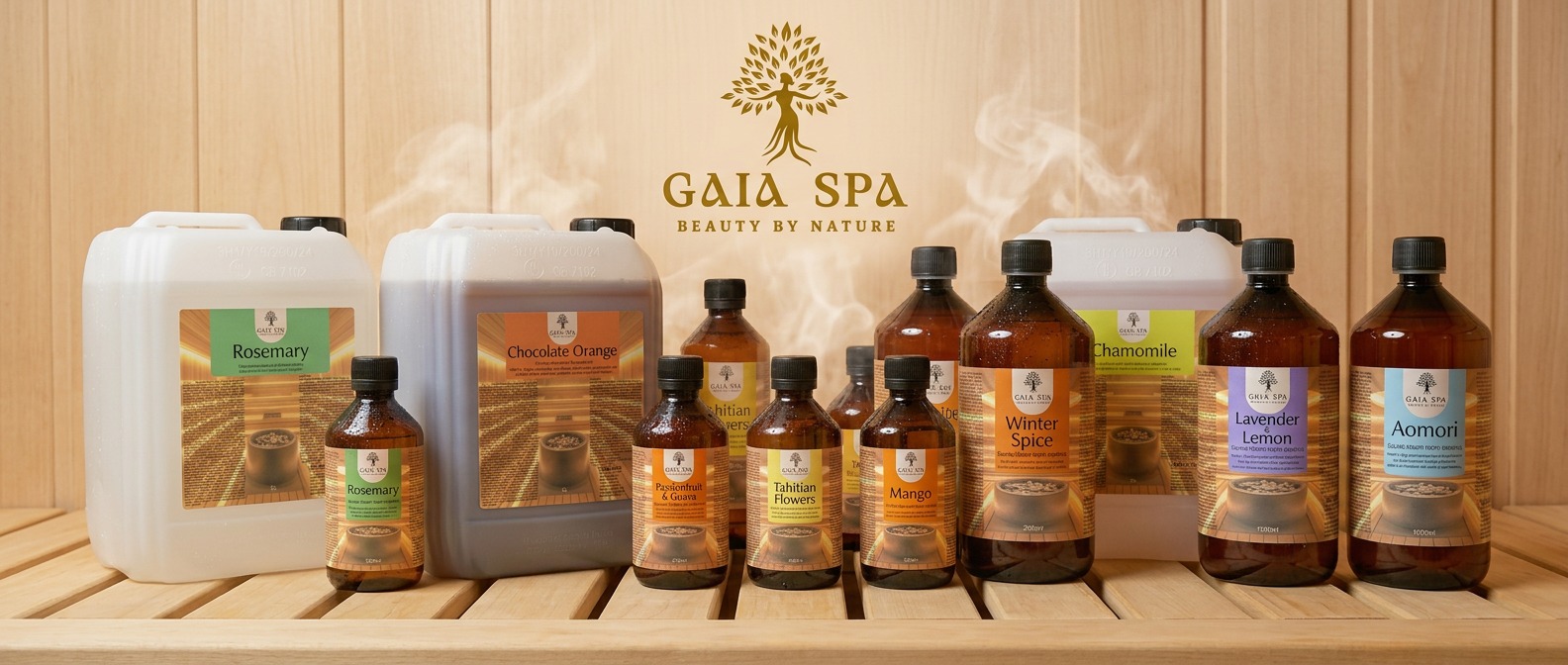 Esencije za saunu GAIA SPA - Beauty by Nature